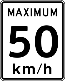 «Ограничение максимальной скорости» (Британская Колумбия)