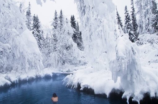 Горячие источники Лиард Ривер (Liard River Hot Springs)