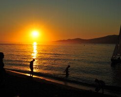Пляжи Ванкувера: Пляж Сансет (Sunset Beach)