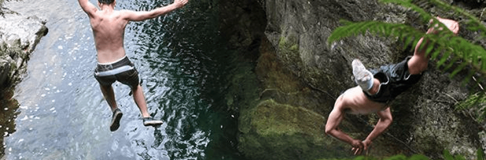 Лучшие места для прыжков со скалы в воду вблизи Ванкувера