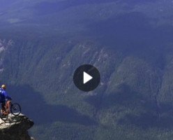 На велосипеде по красивым местам Британской Колумбии (ВИДЕО)
