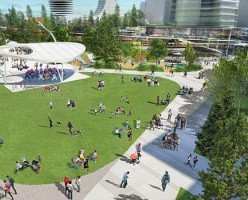 В Ванкувере откроют огромный парк на крыше ТЦ (ФОТО)