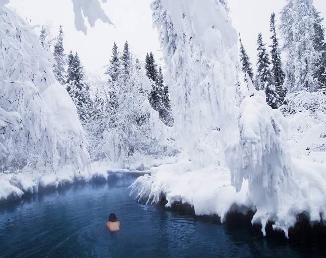 Горячие источники Лиард Ривер (Liard River Hot Springs)
