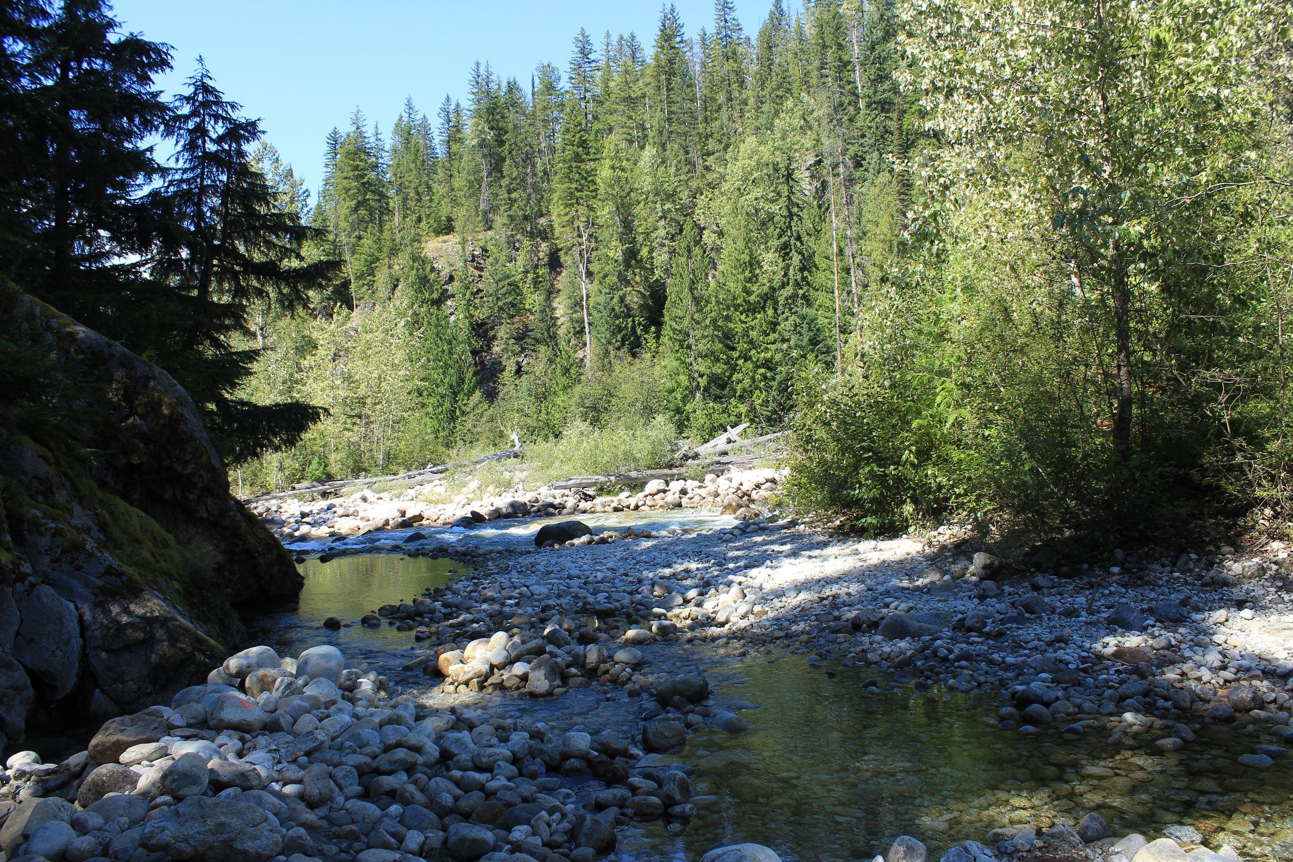 Горячие источники реки Халфуэй (Halfway River Hot Springs)