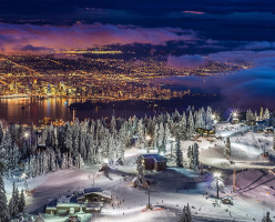 Гора Граус (дословно — гора Тетерев, Grouse Mountain)