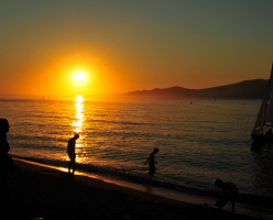 Пляжи Ванкувера: Пляж Сансет (Sunset Beach)