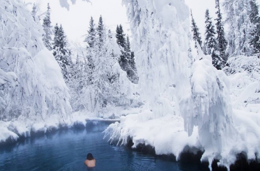 Горячие источники Лиард Ривер (Liard River Hot Springs)