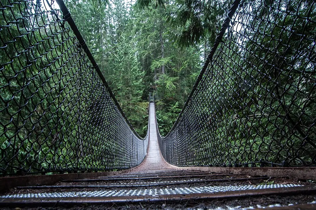 The Lynn Canyon Suspension Bridge