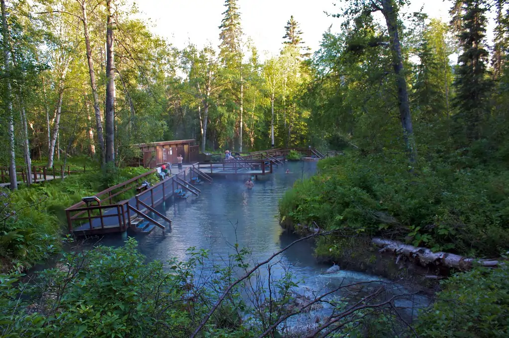 Горячие источники Лиард Ривер (Liard River Hot Springs)
