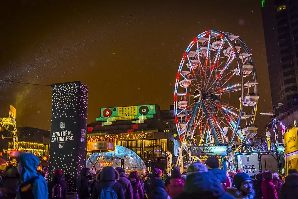 Montreal en Lumière, Монреаль