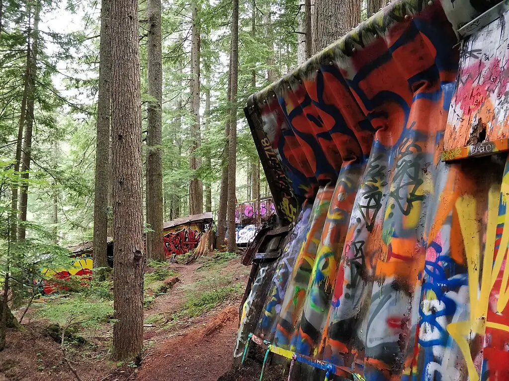 Train Wreck in Whistler