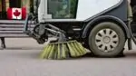 Уборка улиц в Канаде
