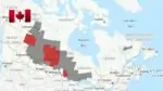 Пожары в Канаде
