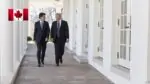 Трамп и Трюдо Канада