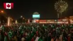 В канаде закрыт вход на площадь