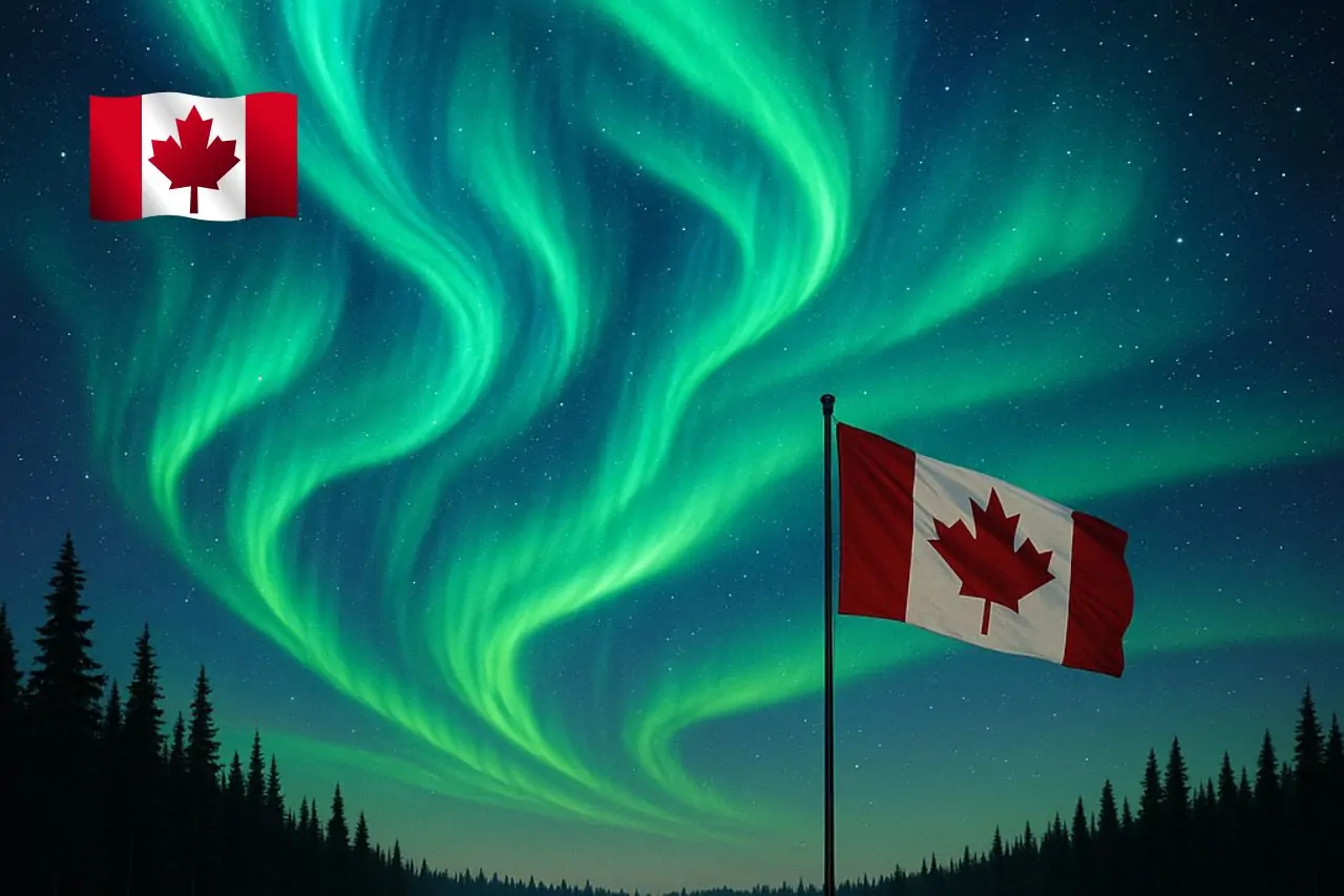 Канада увидела редкое небесное шоу — и это может повториться уже сегодня