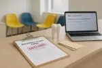 Стойка стоматологии в Канаде: формы на оплату лечения с отметкой «отказ», нейтральная атмосфера